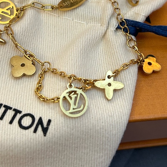 Authentic Louis Vuitton Brassle Blooming M64858 Bracelet. - Picture 12 of 14